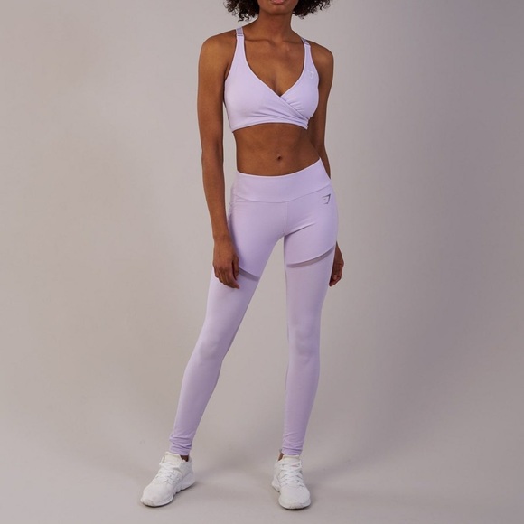 Gymshark Other - Lilac simply mesh gymshark leggings